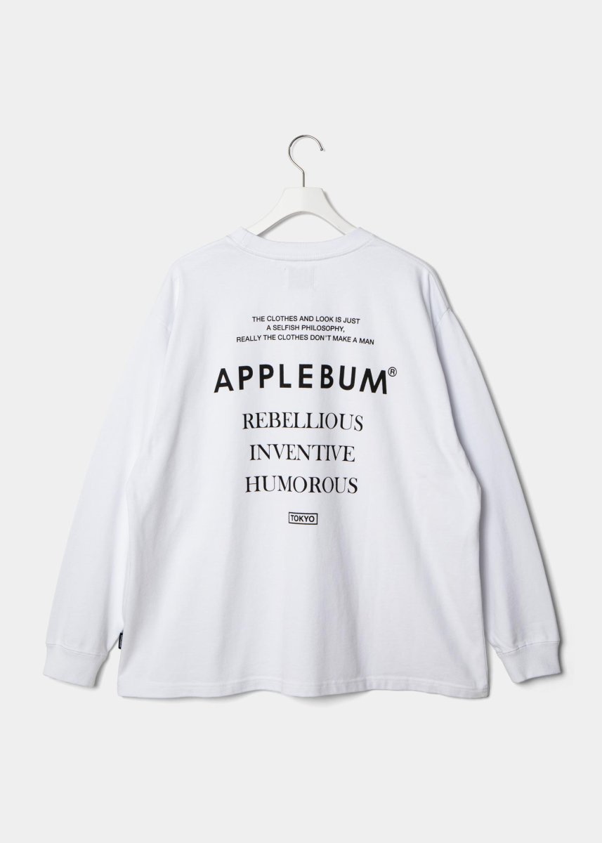 画像2: APPLEBUM  “Philosophy”2 L/S T-shirt (2)
