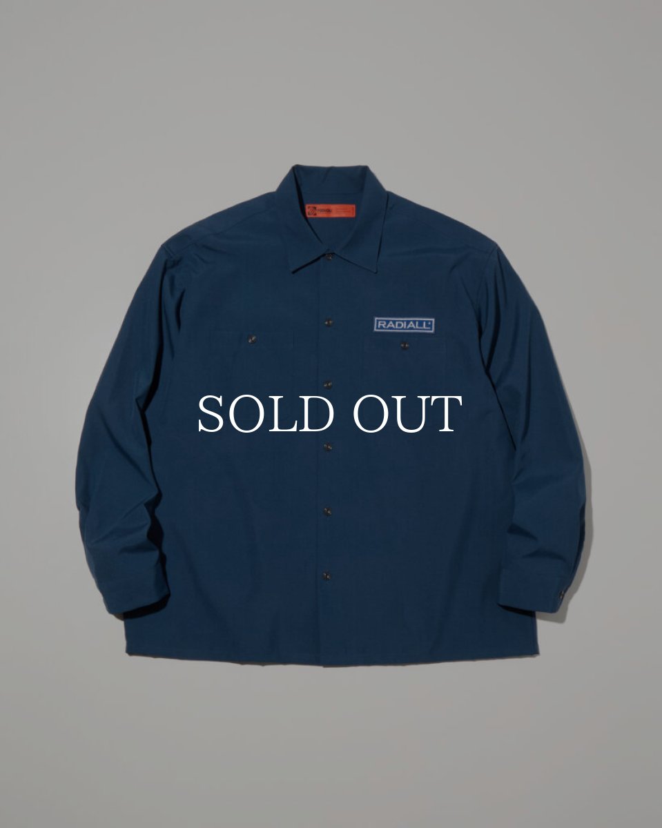 画像1: RADIALL  【再入荷】 WHEELS-REGULAR COLLARED SHIRT L/S (1)