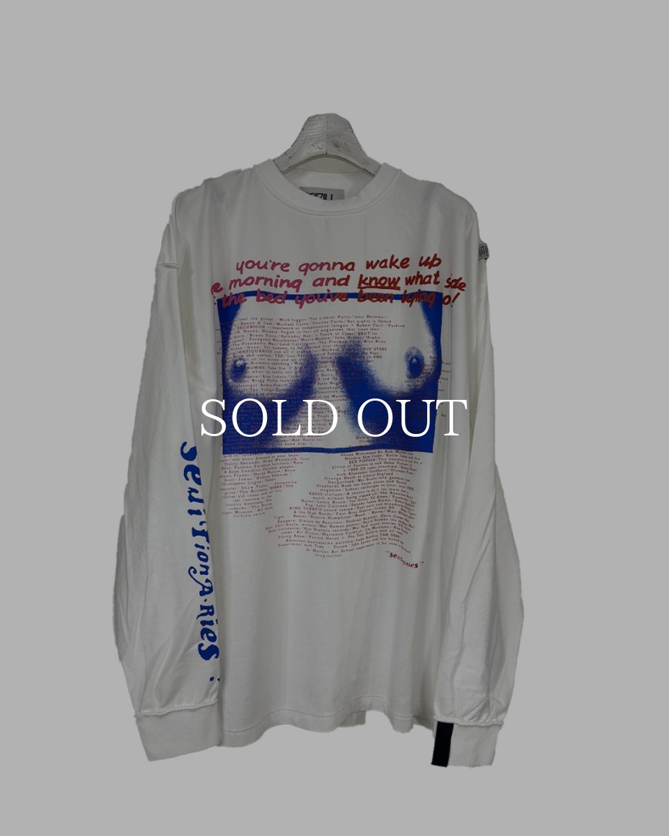 画像1: KIDILL  SEDITIONARIES LONG SLEEVE  T-SHIRT (1)