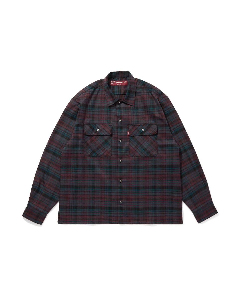 画像1: HideandSeek  Check L/S Shirt (1)