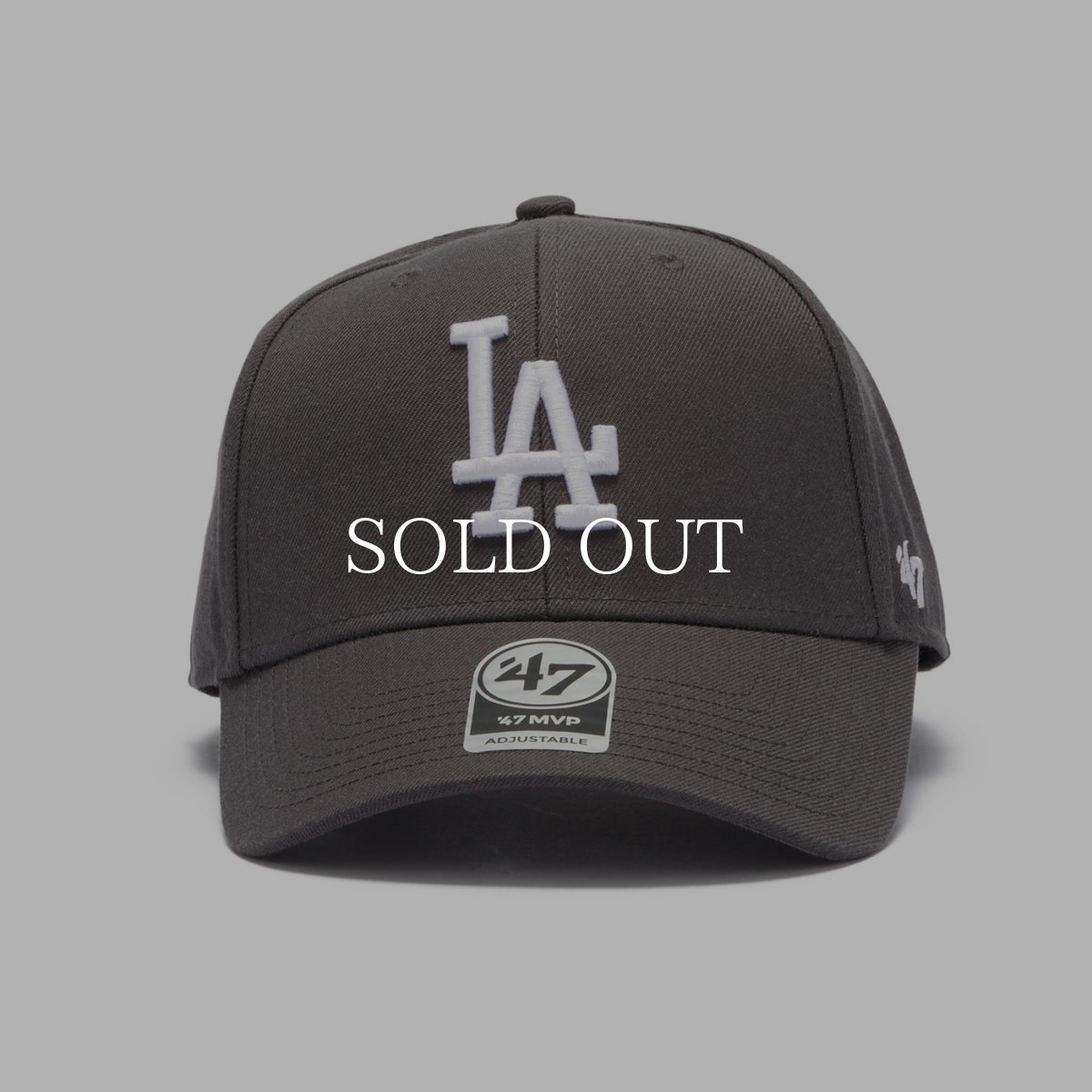 画像2: '47  '47 MVP SNAPBACK ロサンゼルス・ドジャース  グラファイト (2)