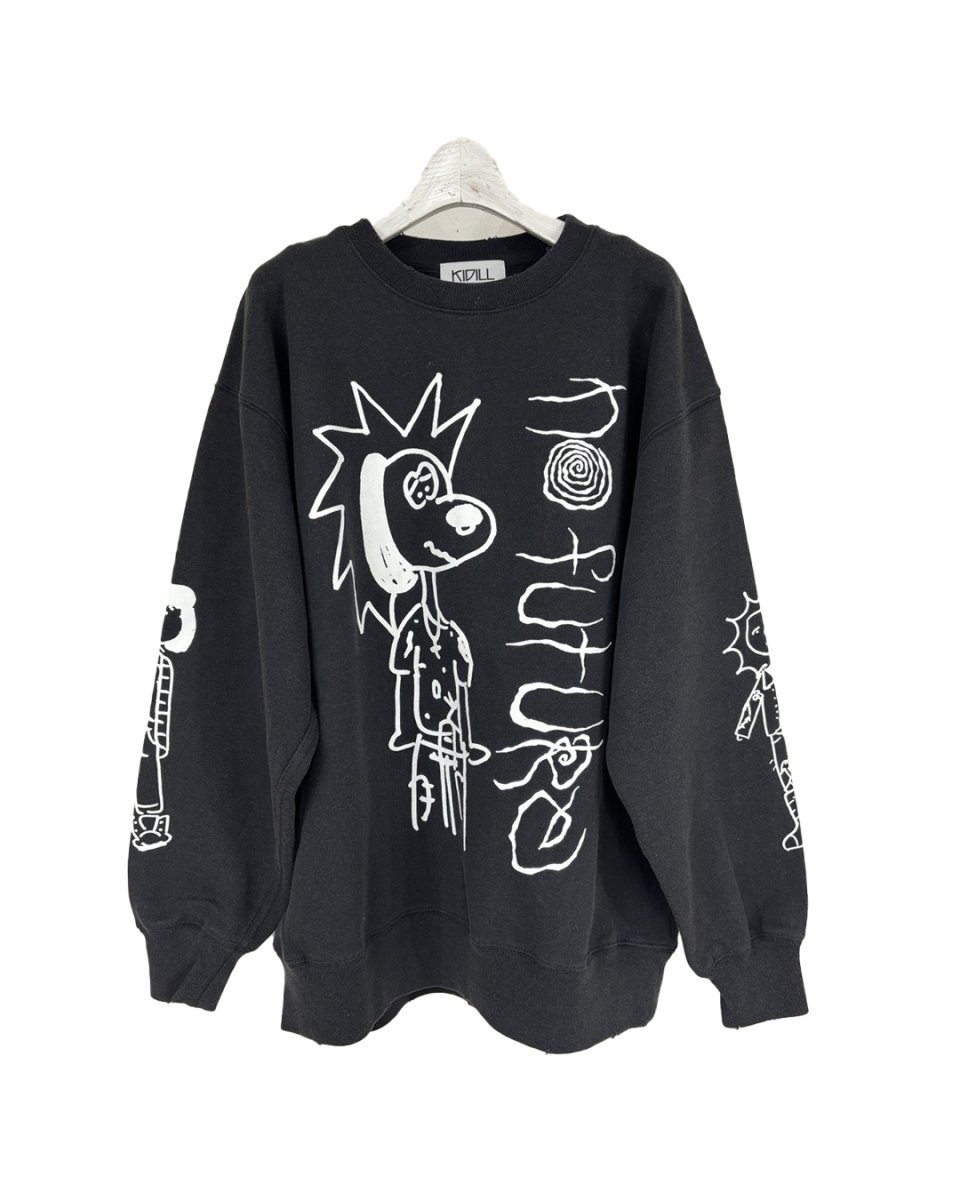 画像1: KIDILL  NO FUTURE PULLOVER SWEAT (1)