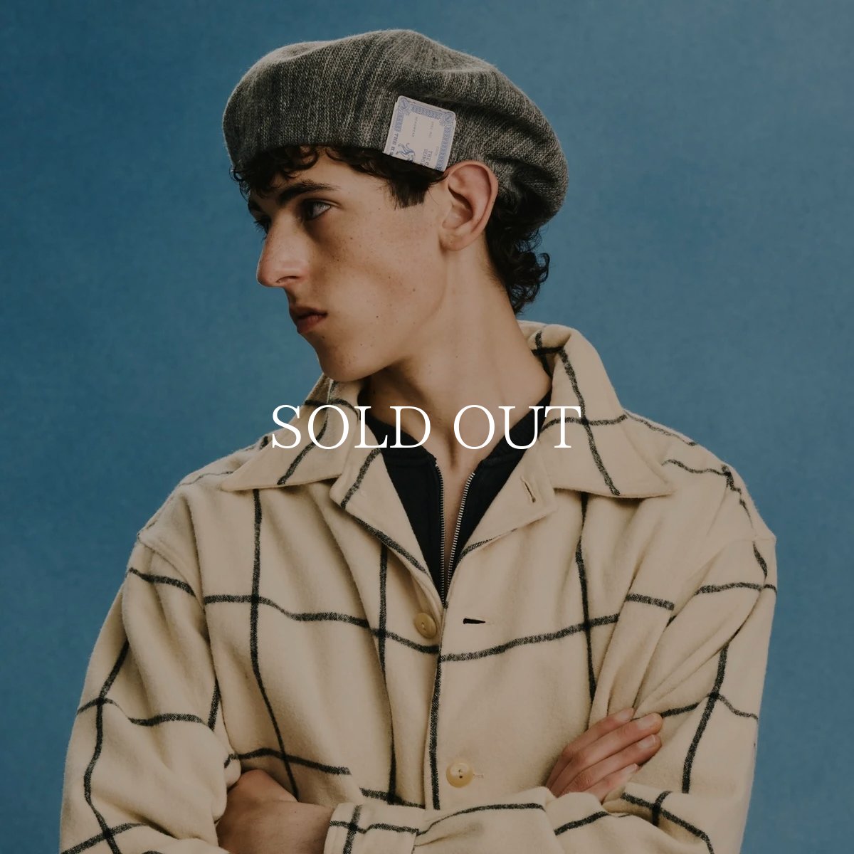 画像8: THE H.W.DOG&CO.  CHAMBRAY BERET (8)