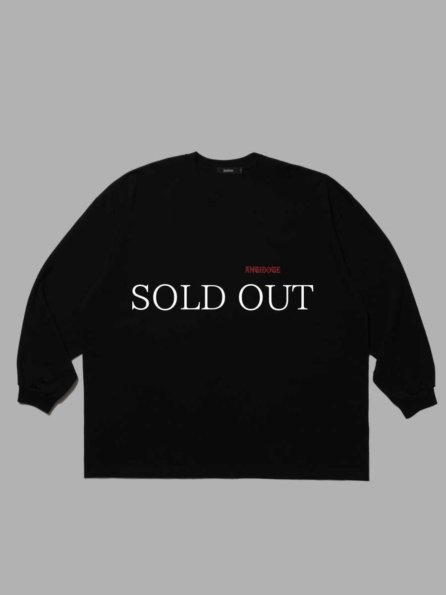 画像1: ANTIDOTE BUYERS CLUB   Over Sized Logo L/S Tee (1)