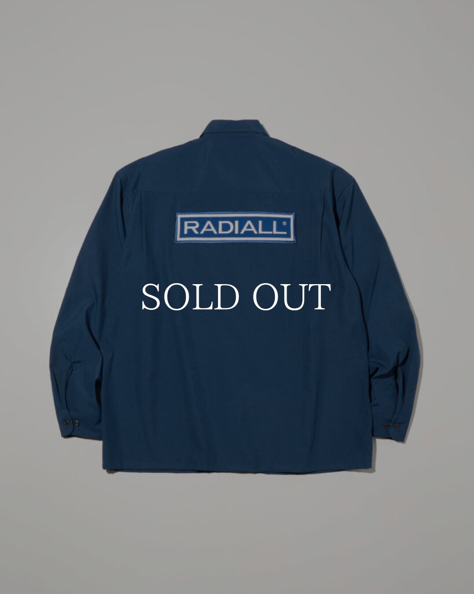 画像2: RADIALL  【再入荷】 WHEELS-REGULAR COLLARED SHIRT L/S (2)