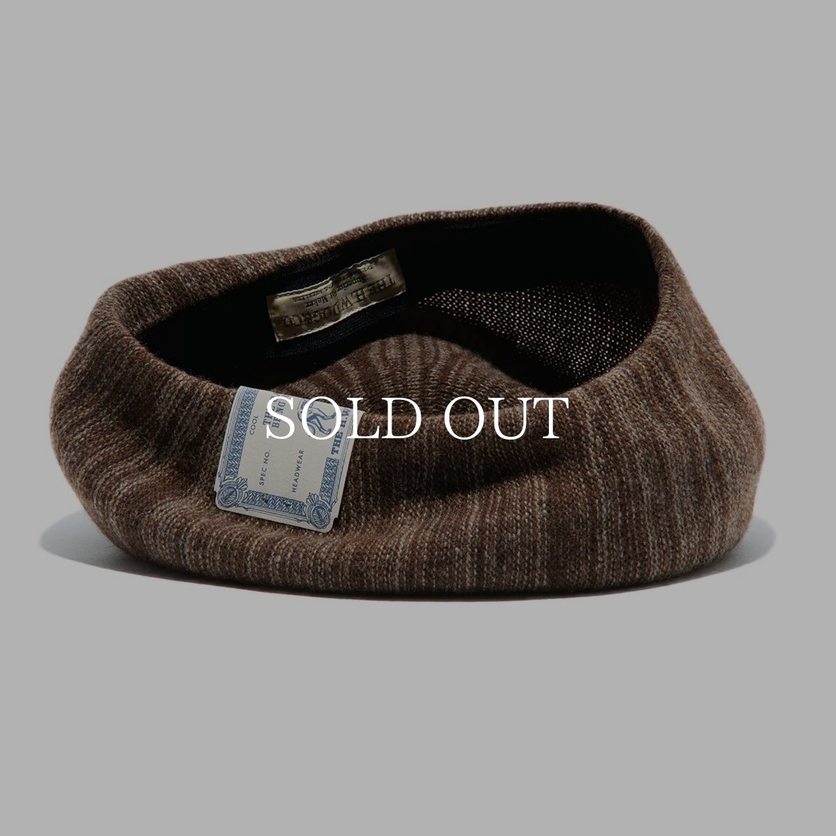 画像7: THE H.W.DOG&CO.  CHAMBRAY BERET (7)