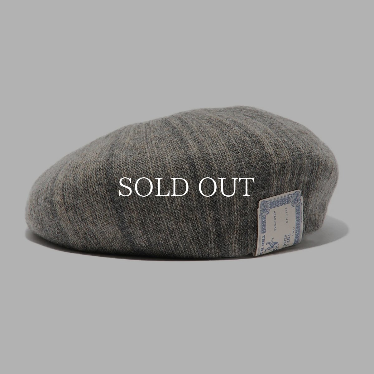 画像2: THE H.W.DOG&CO.  CHAMBRAY BERET (2)