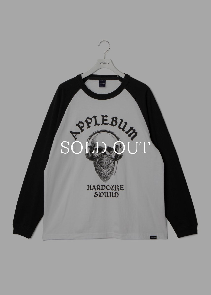 画像1: APPLEBUM  “HARDCORE SOUND” Raglan L/S T-shirt (1)