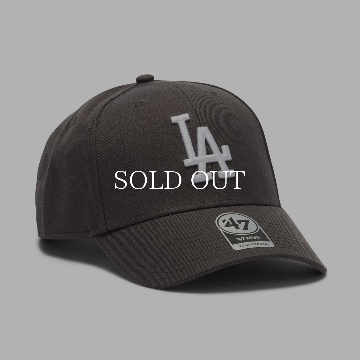 画像3: '47  '47 MVP SNAPBACK ロサンゼルス・ドジャース  グラファイト (3)