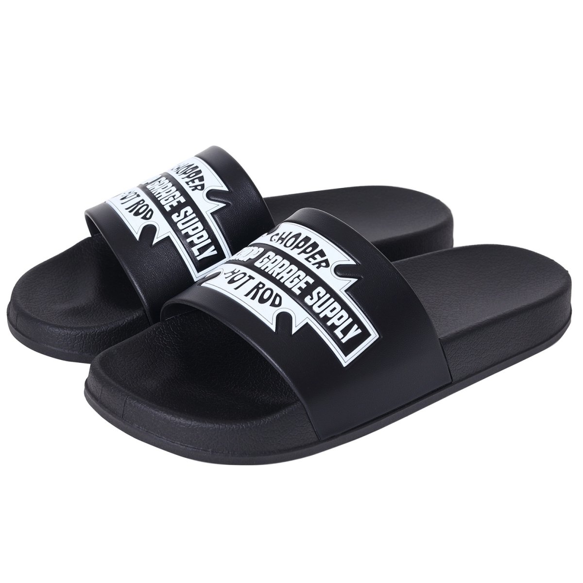 画像1: PORKCHOP GARAGE SUPPLY  BAR&SHIELD SANDALS (1)