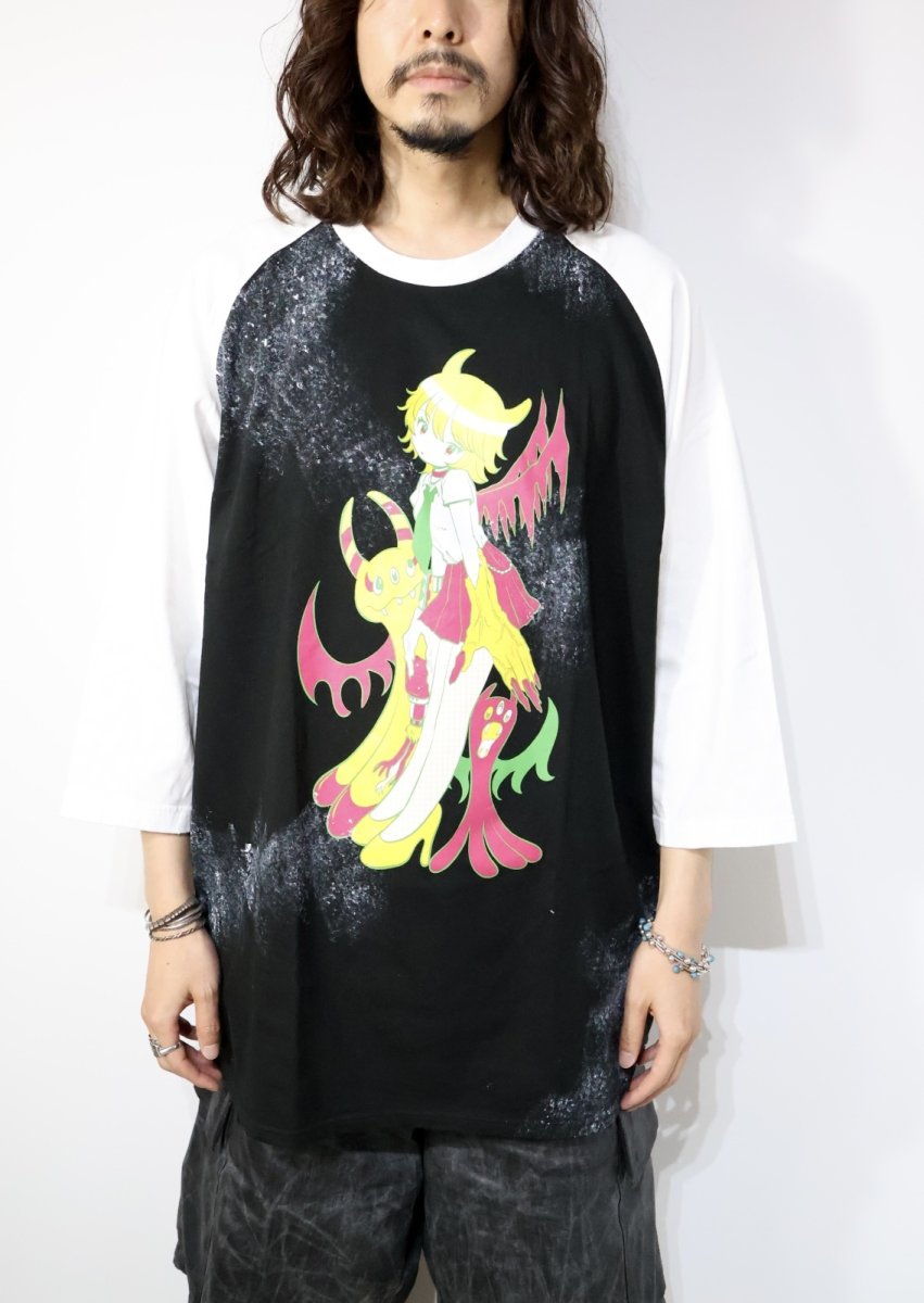 画像7: KIDILL  PUNK GIRL RAGLAN T-SHIRT (7)