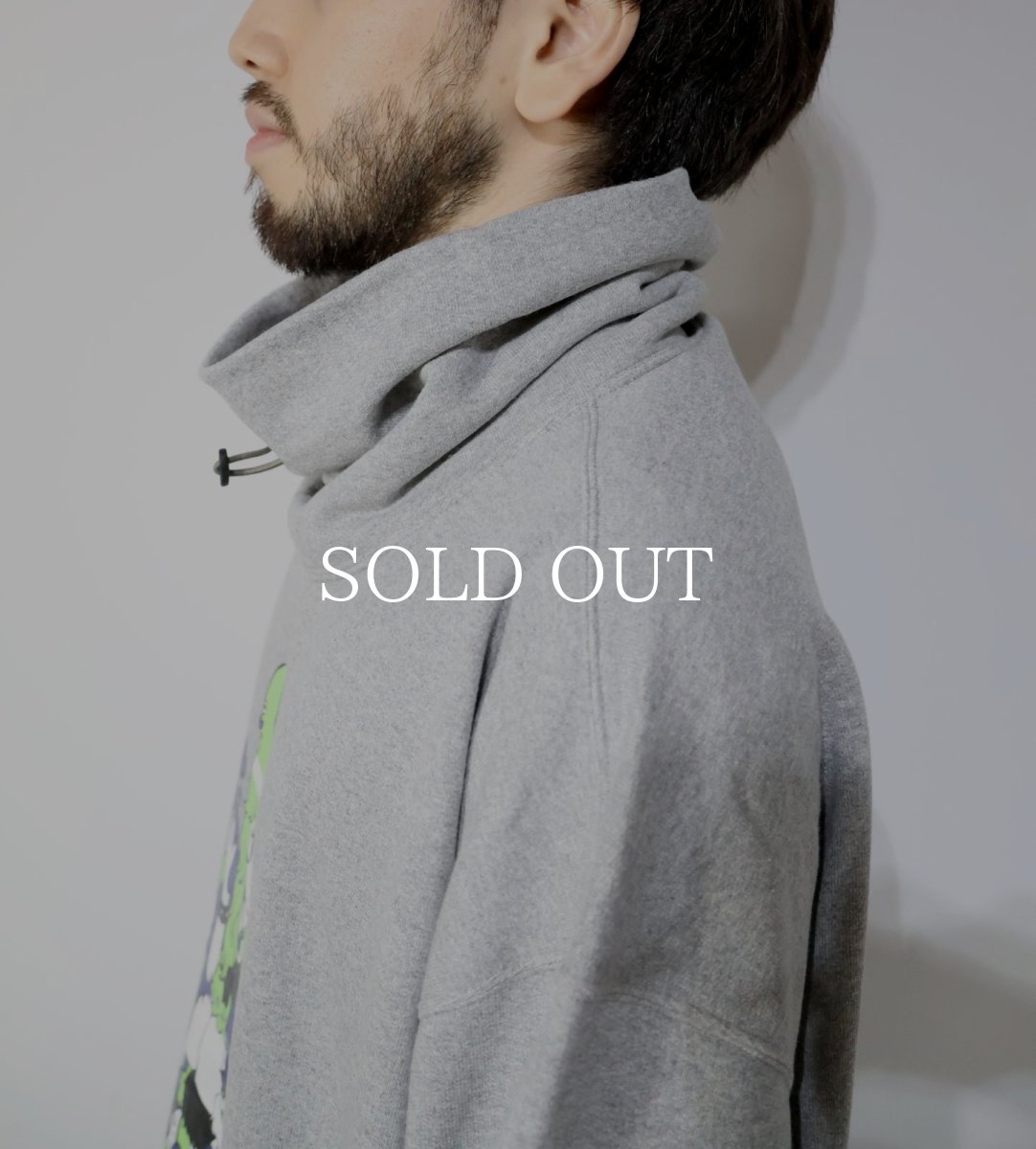 画像4: KIDILL  PUNK GIRL HI-NECK PULLOVER SWEAT (4)