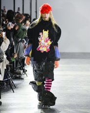 画像3: KIDILL  PUNK GIRL HI-NECK PULLOVER SWEAT (3)