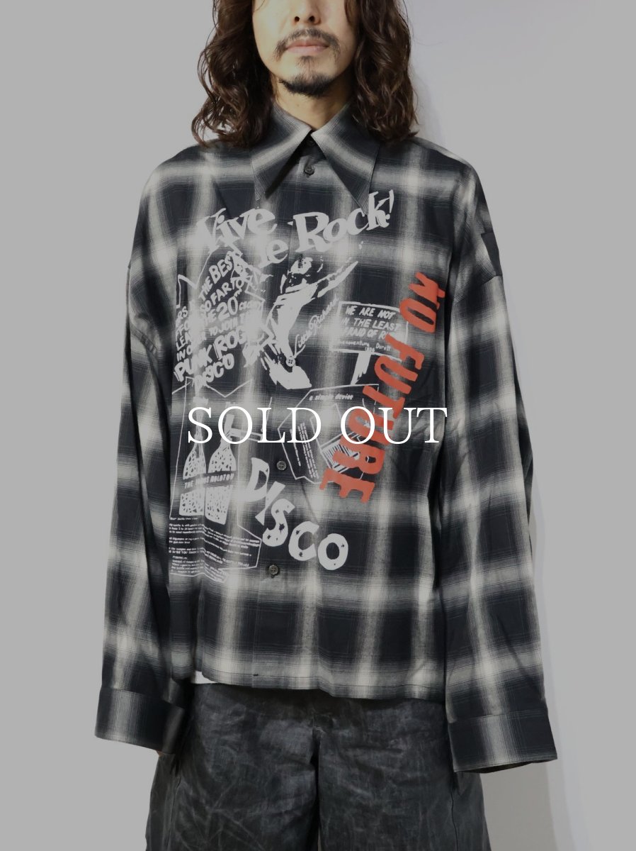 画像5: KIDILL  SEDITIONARIES POINTED COLLAR SHIRT (5)