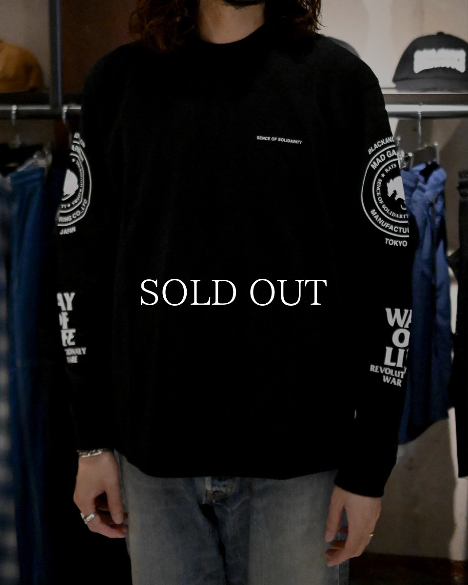 画像2: RATS  TWO WHEEL L/S TEE (2)