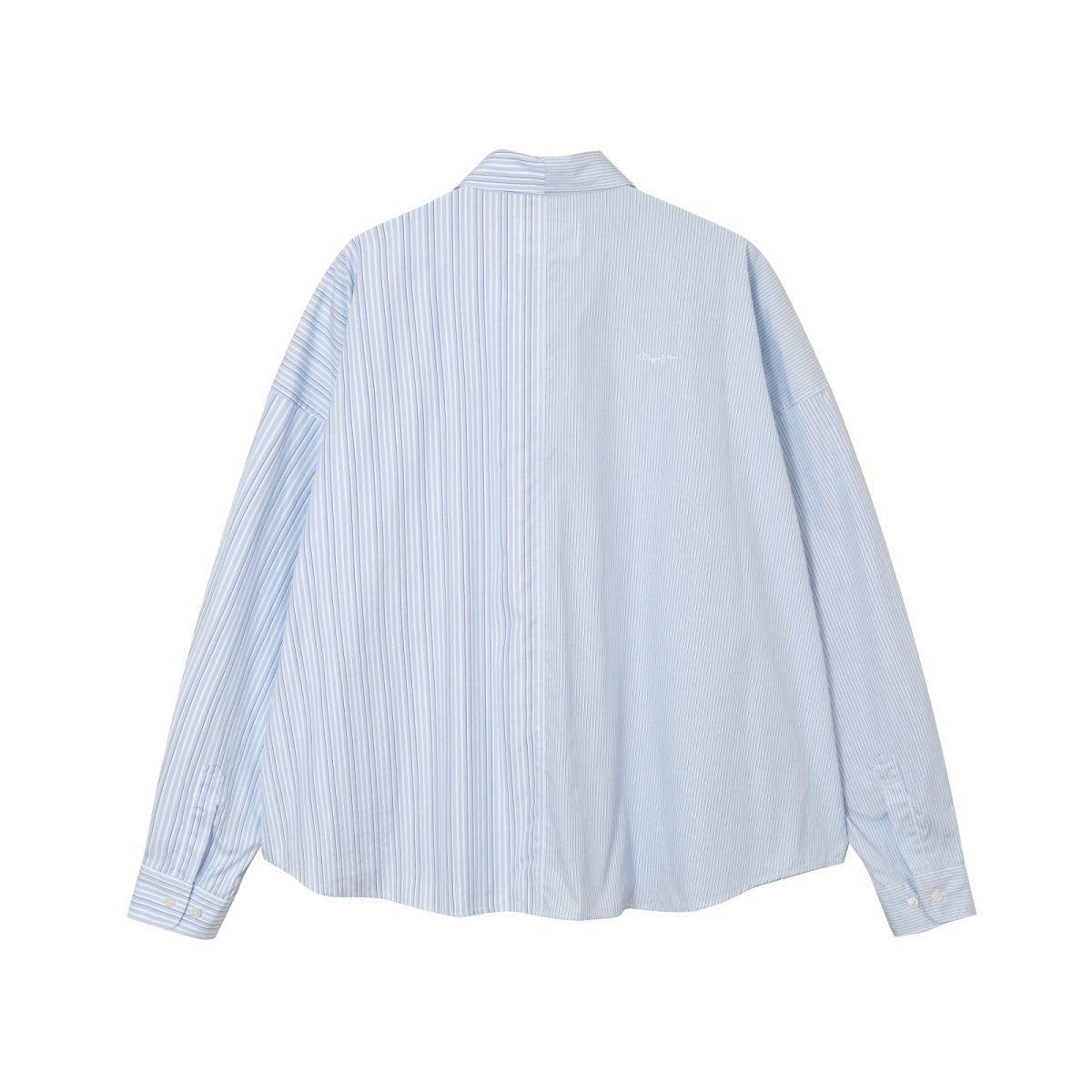 画像2: MAGIC STICK  2 Face Dress Shirt v2 (BLUE STRIPES) (2)
