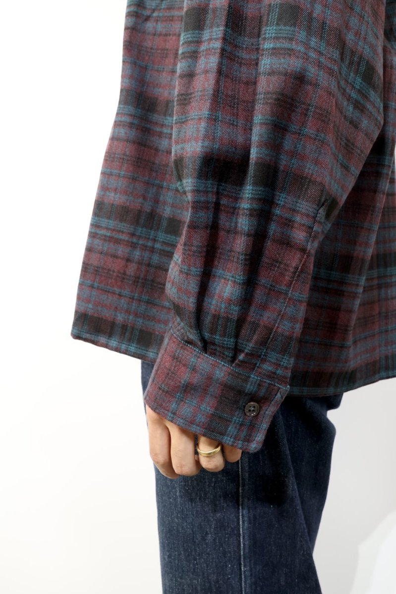 画像3: HideandSeek  Check L/S Shirt (3)