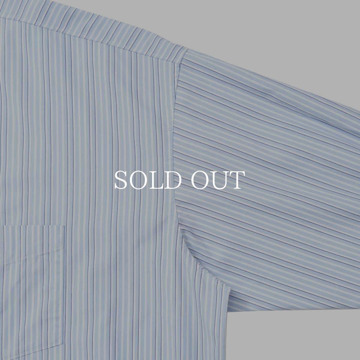 画像6: MAGIC STICK  2 Face Dress Shirt v2 (BLUE STRIPES) (6)