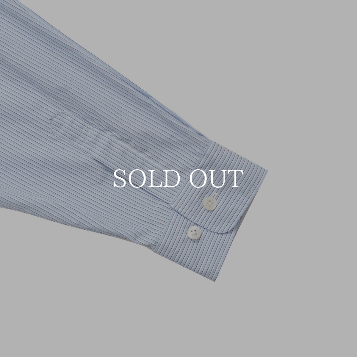 画像8: MAGIC STICK  2 Face Dress Shirt v2 (BLUE STRIPES) (8)