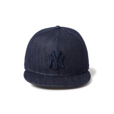 画像2: NEW ERA  59FIFTY Denim ニューヨーク・ヤンキース インディゴデニム (2)