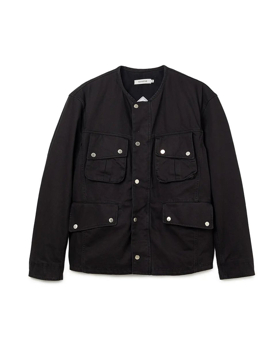 画像1: nonnative  RIDER JACKET COTTON DRILL PIGMENT DYE WITH WINDSTOPPER® (1)