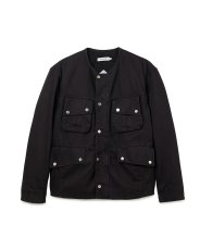 画像1: nonnative  RIDER JACKET COTTON DRILL PIGMENT DYE WITH WINDSTOPPER® (1)