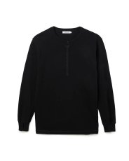 画像2: nonnative  DWELLER L/S HENRY NECK TEE COTTON JERSEY (2)