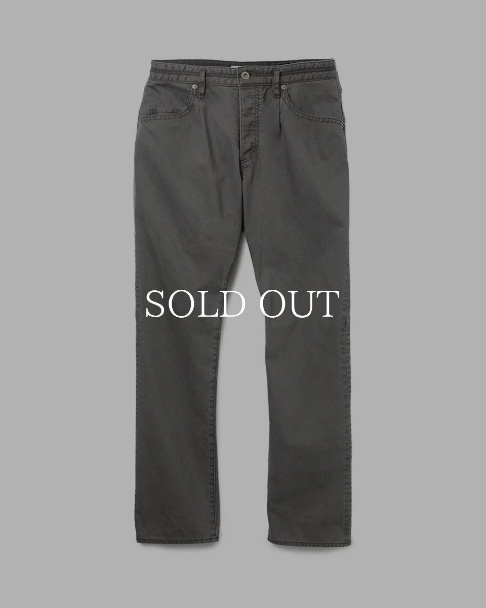 画像1: nonnative  DWELLER 5P JEANS TP COTTON DRILL PIGMENT DYE (1)