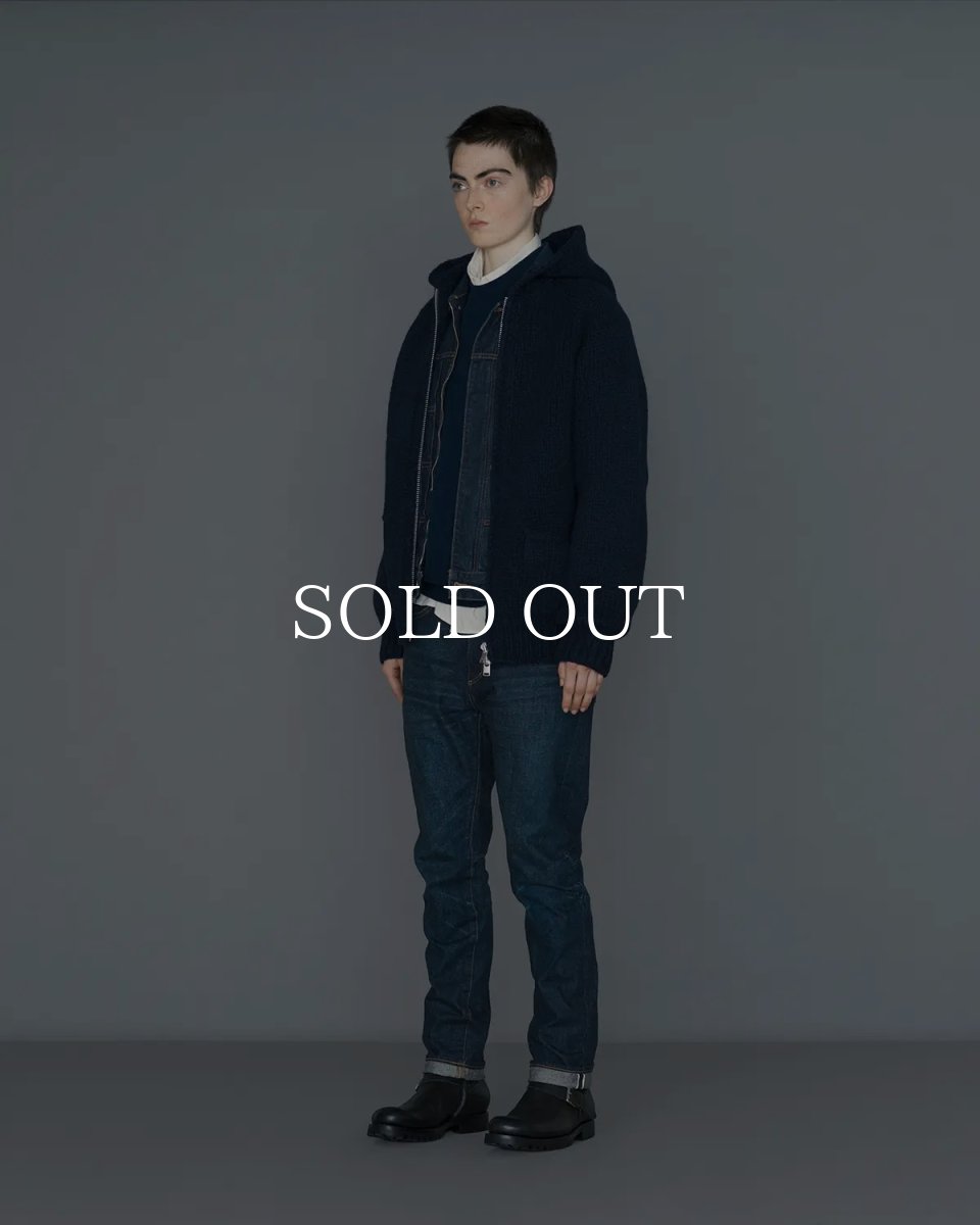 画像2: nonnative  TRUCKER BLOUSON COTTON 11.5oz DENIM VW DARK WITH WINDSTOPPER? (2)