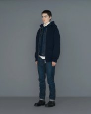 画像2: nonnative  TRUCKER BLOUSON COTTON 11.5oz DENIM VW DARK WITH WINDSTOPPER® (2)