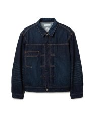 画像1: nonnative  TRUCKER BLOUSON COTTON 11.5oz DENIM VW DARK WITH WINDSTOPPER® (1)