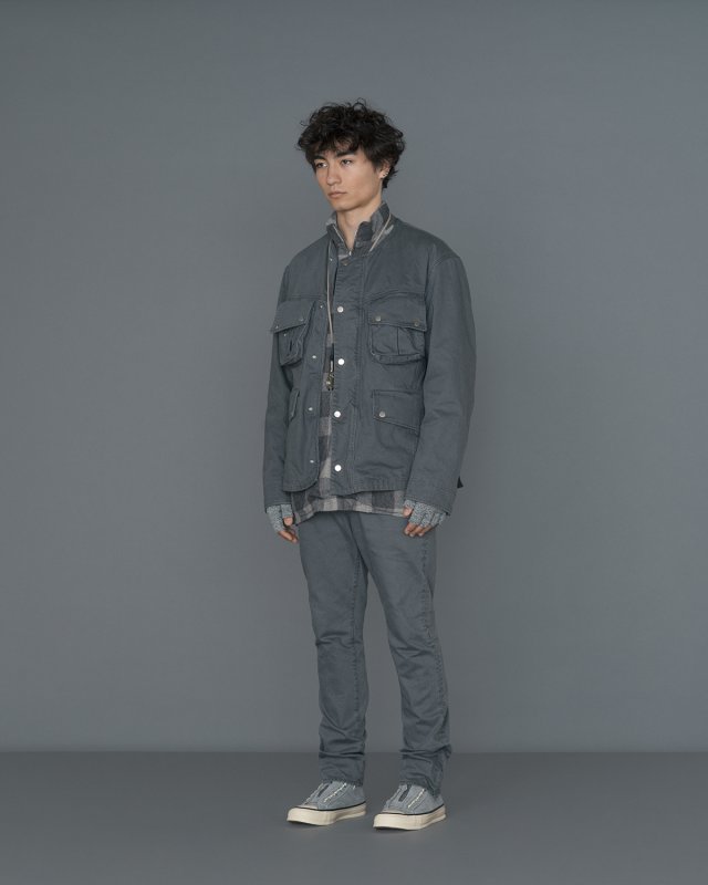 nonnative RIDER JACKET COTTON DRILL PIGMENT DYE WITH WINDSTOPPER
