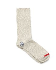 画像1: nonnative  DWELLER SLUB SOCKS HI C/N/P WOVEN (1)