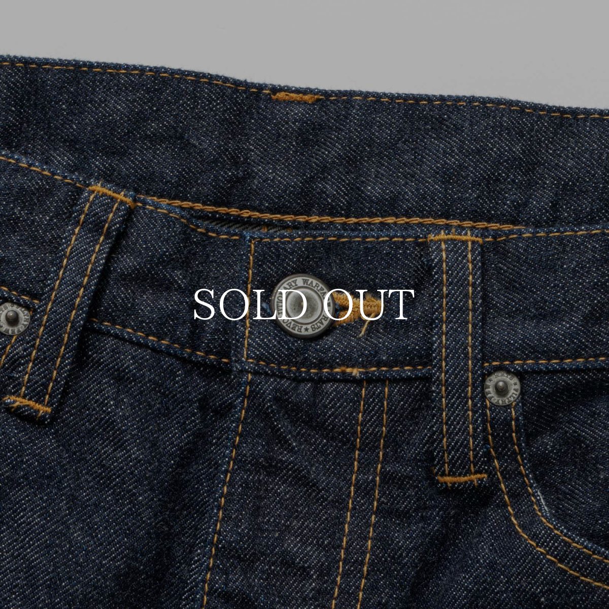 画像3: RATS  INDIGO DENIM PANTS (3)