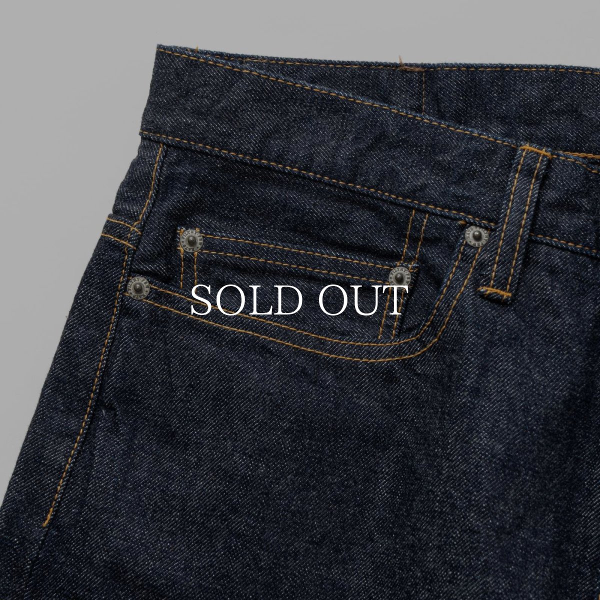 画像4: RATS  INDIGO DENIM PANTS (4)
