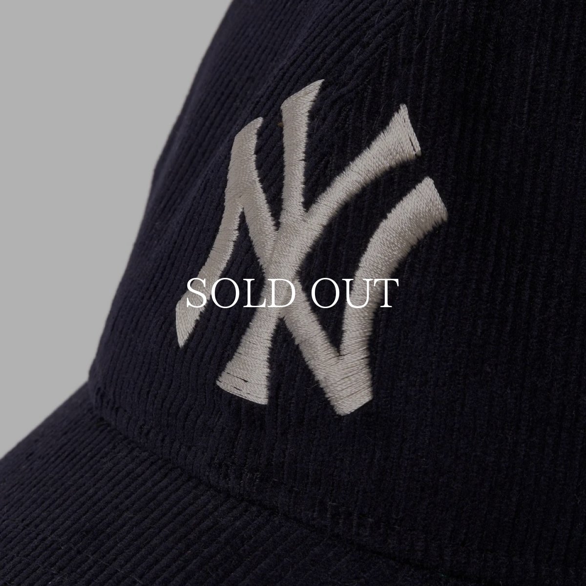 画像5: NEW ERA  9TWENTY Micro Corduroy ニューヨーク・ヤンキース ネイビー (5)