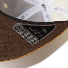 画像7: NEW ERA  RC 9FIFTY ロサンゼルス・ドジャース ブラック ブラックスウェードバイザー (7)