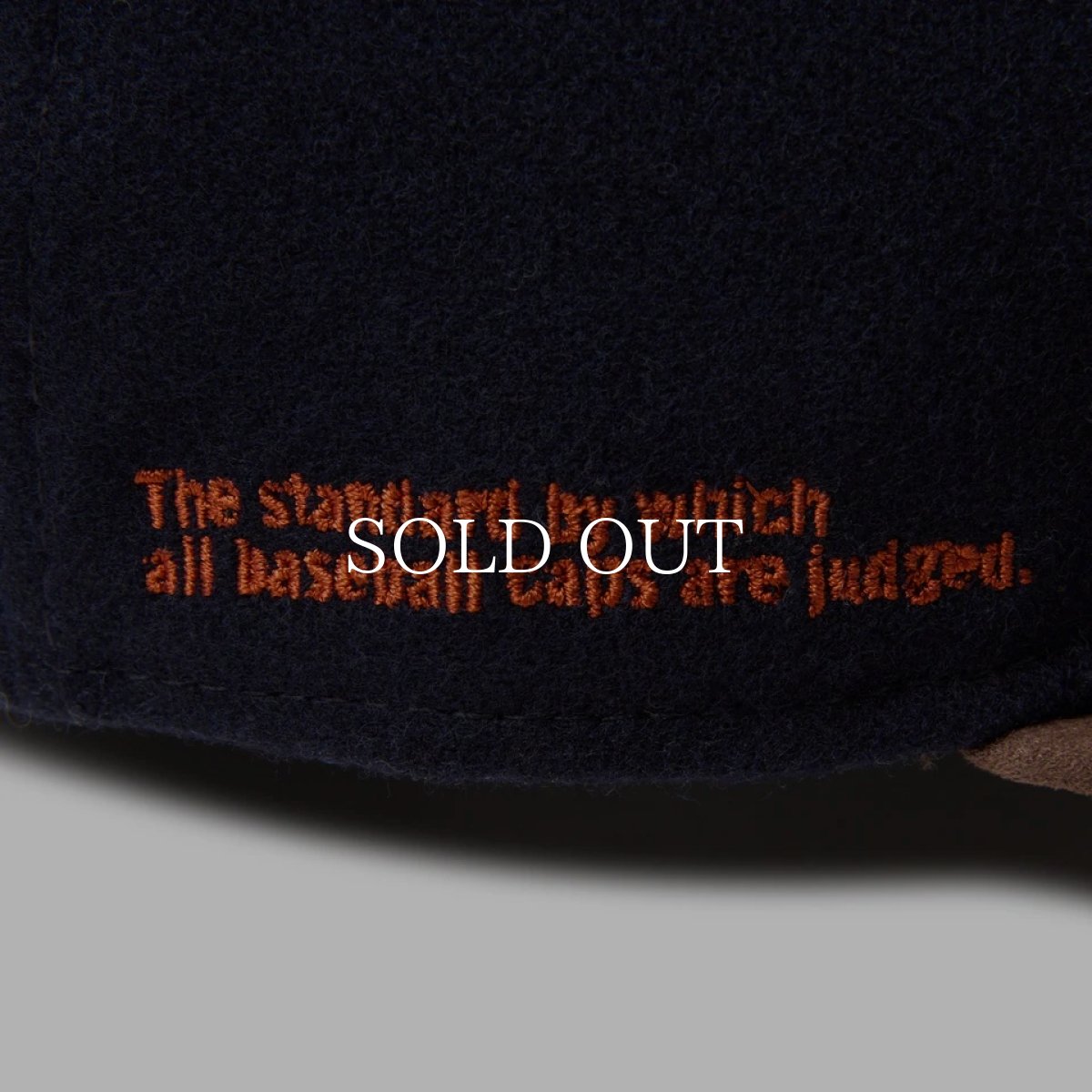 画像8: NEW ERA  RC 9FIFTY ニューヨーク・ヤンキース ネイビー ブラウンスウェードバイザー (8)