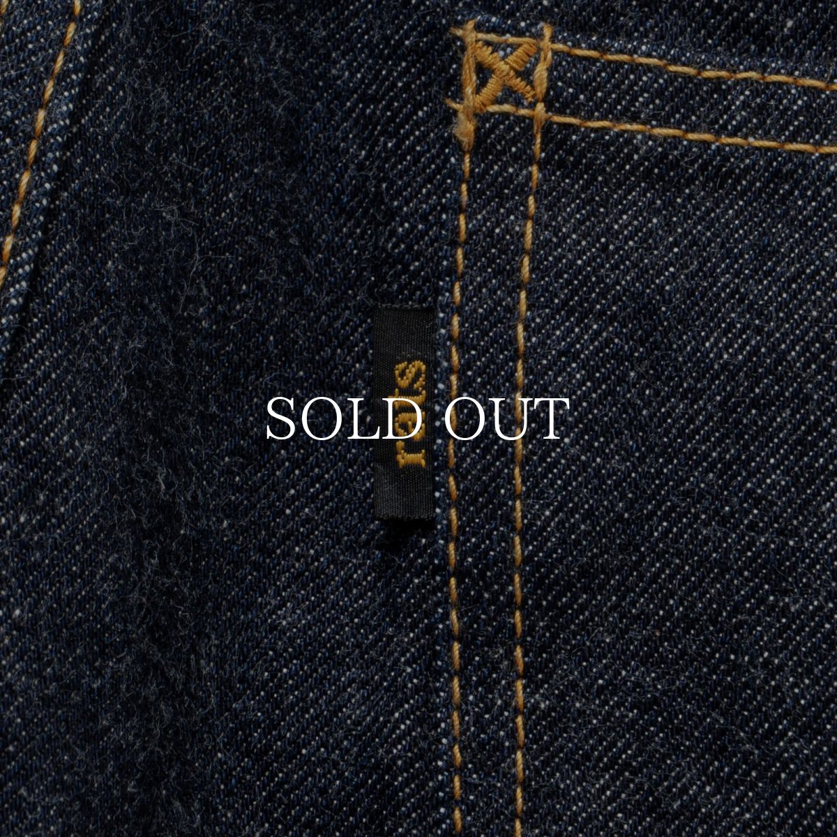 画像6: RATS  INDIGO DENIM PANTS (6)