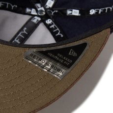 画像7: NEW ERA  RC 9FIFTY ニューヨーク・ヤンキース ネイビー ブラウンスウェードバイザー (7)