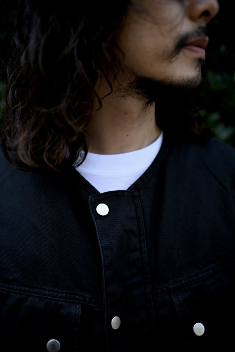 画像4: nonnative  RIDER JACKET COTTON DRILL PIGMENT DYE WITH WINDSTOPPER? (4)