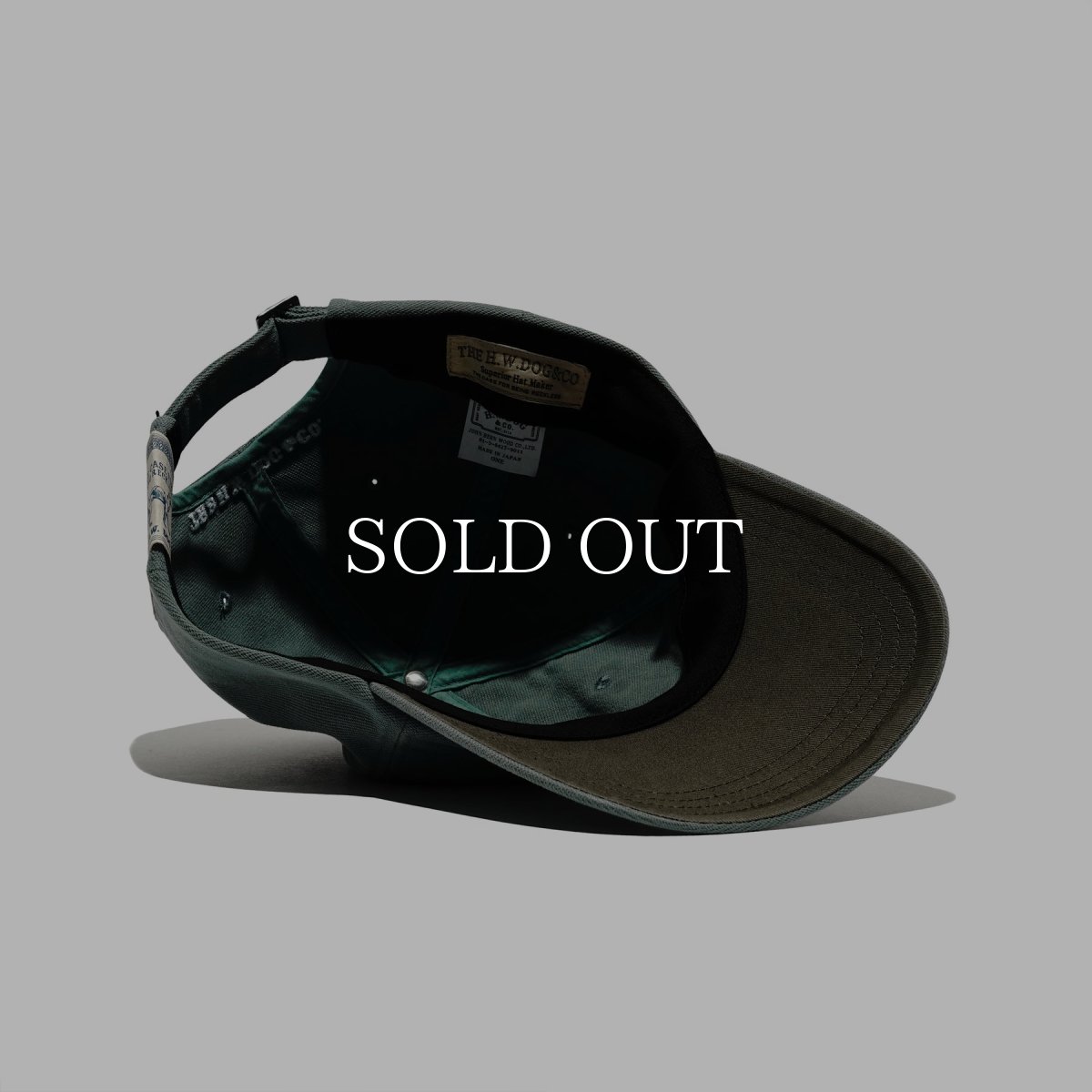 画像8: THE H.W.DOG&CO. 【再入荷】 WASHED SHALLOW CAP (8)