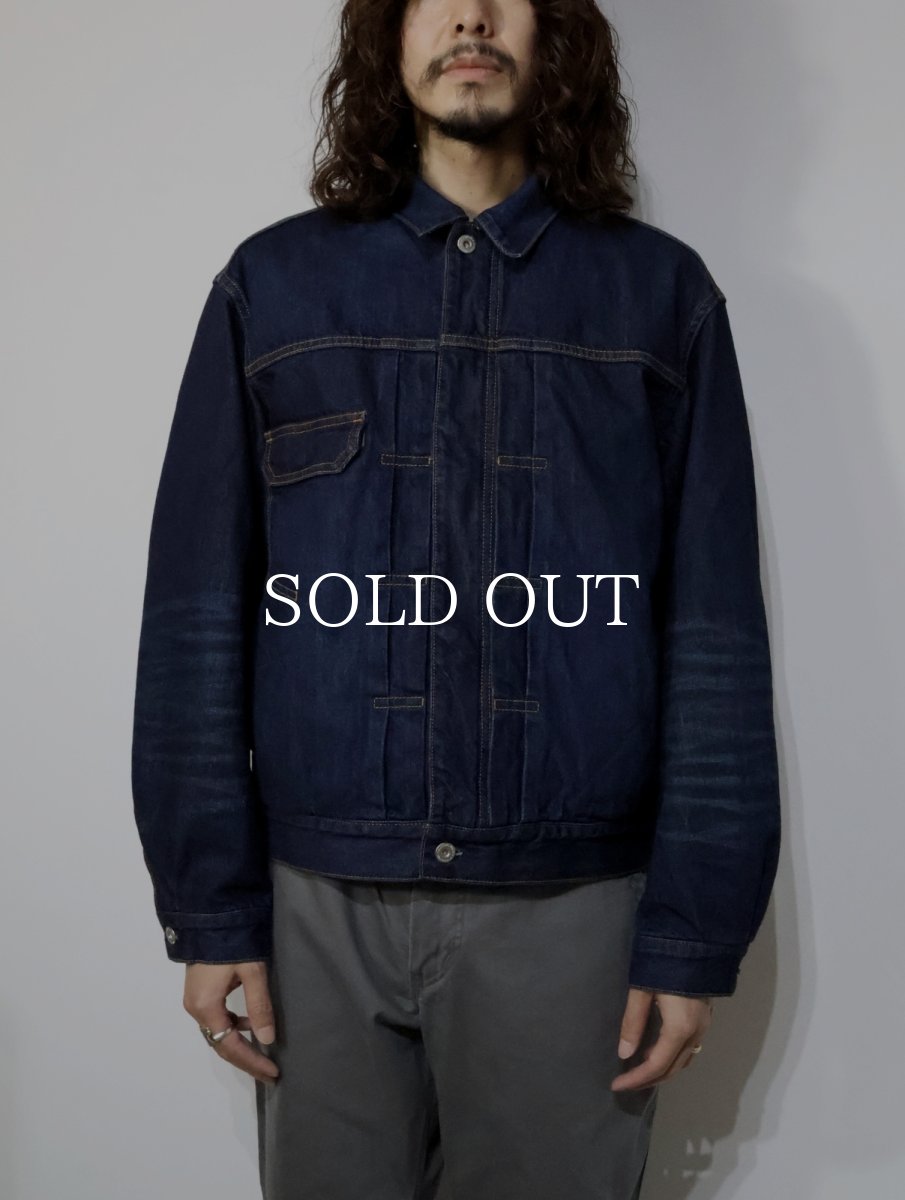 画像3: nonnative  TRUCKER BLOUSON COTTON 11.5oz DENIM VW DARK WITH WINDSTOPPER? (3)