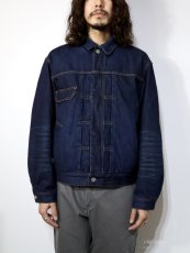 画像3: nonnative  TRUCKER BLOUSON COTTON 11.5oz DENIM VW DARK WITH WINDSTOPPER® (3)