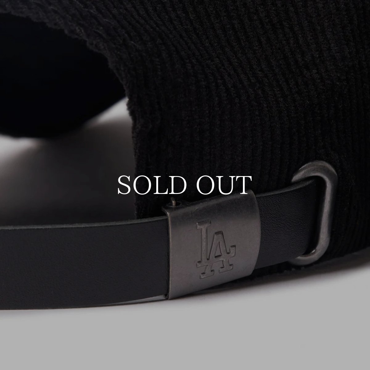 画像7: NEW ERA  9TWENTY Micro Corduroy ロサンゼルス・ドジャース ブラック (7)