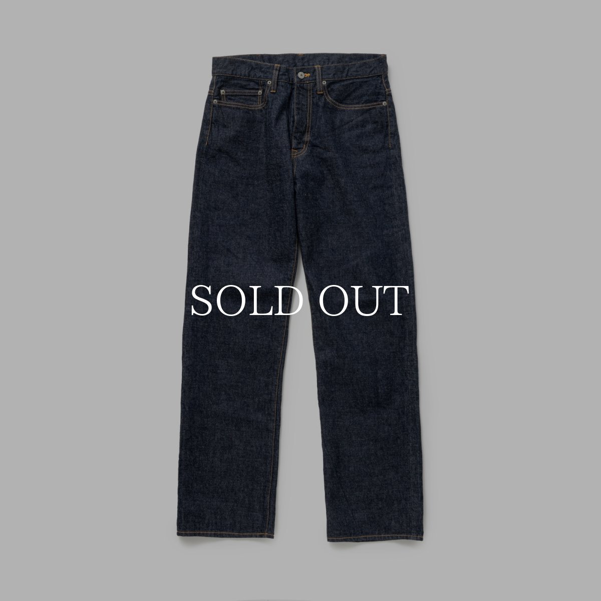 画像1: RATS  INDIGO DENIM PANTS (1)