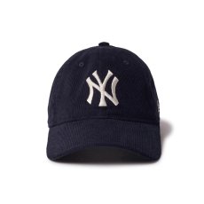画像2: NEW ERA  9TWENTY Micro Corduroy ニューヨーク・ヤンキース ネイビー (2)