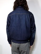 画像5: nonnative  TRUCKER BLOUSON COTTON 11.5oz DENIM VW DARK WITH WINDSTOPPER® (5)