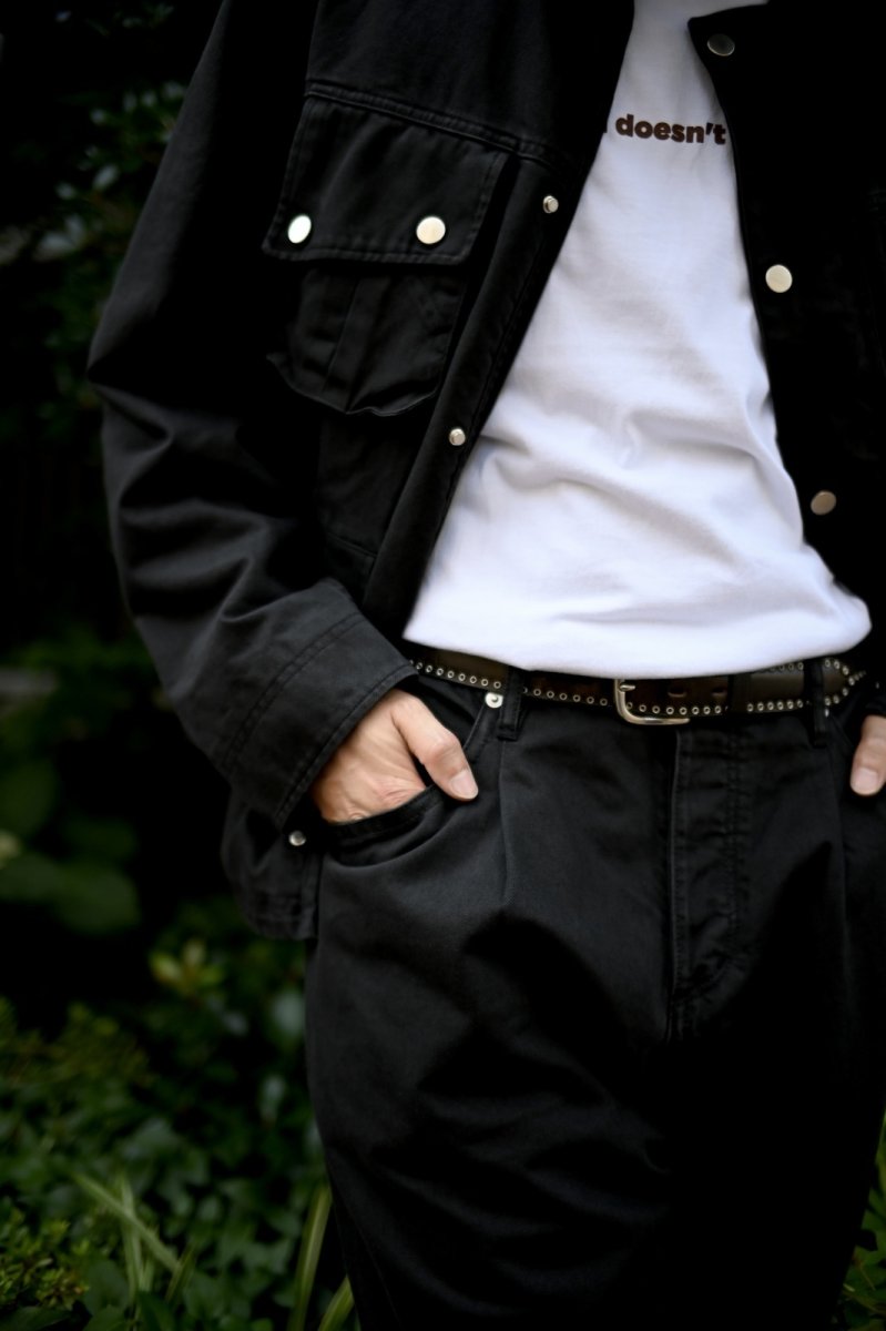 画像6: nonnative  RIDER JACKET COTTON DRILL PIGMENT DYE WITH WINDSTOPPER? (6)