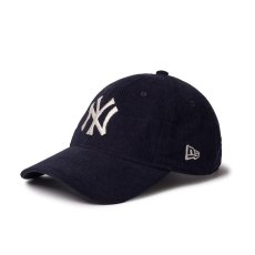 画像1: NEW ERA  9TWENTY Micro Corduroy ニューヨーク・ヤンキース ネイビー (1)
